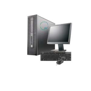 Ordenador reacondicionado Pack PC HP 800G1 i3-4160 con SSD + Monitor Lenovo 19¨ + teclado