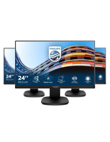 Lote 3 unidades Monitor Philips 243S7E de 24" con Altavoces / HDMI / VGA / DP