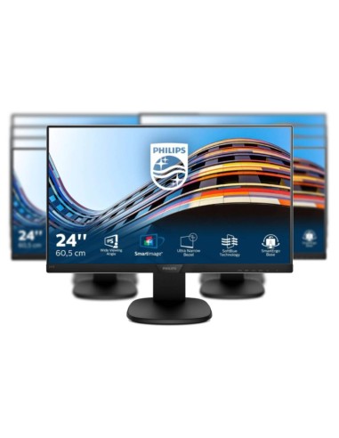 Lote 10 unidades Monitor Philips 243S7E de 24" con Altavoces / HDMI / VGA / DP