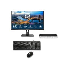 Pack Oficina Intermedio 2 MINI: Sobremesa mini HP i5 +...
